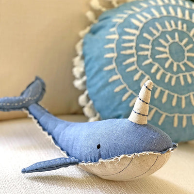Caspian Narwhal Plush Toy