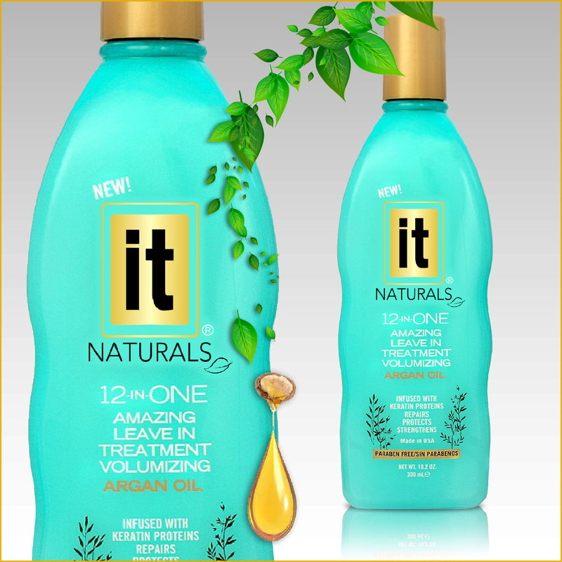 IT Naturals 12-in-One Volumizing Leave in Treatment 10.2 Oz