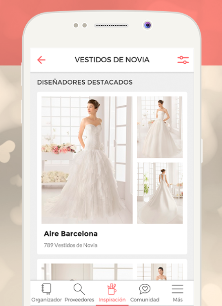 buscando ideas vestido de novia movil