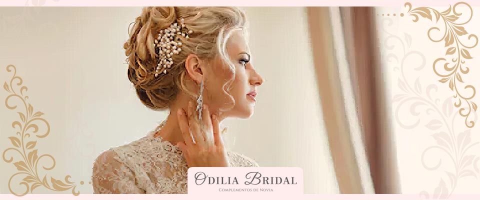 In bridal bows with a veil, the stripe is optional, you can take it to one side, in the middle or simply not use it