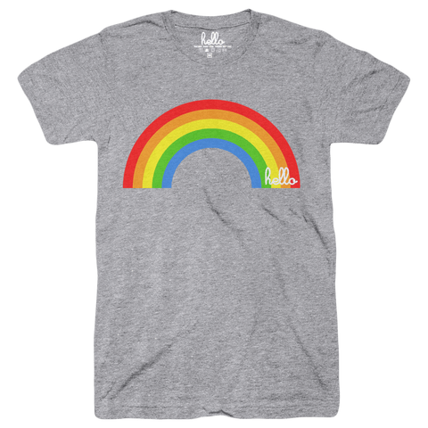 Rainbow (Adult & Kids) Grey Tri-Blend