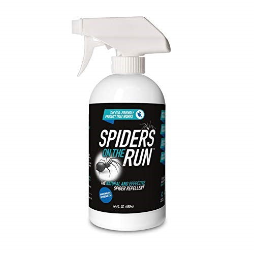 Spiders On The Run All Natural Repellent with Peppermint Oil Exclusive Eco-Friendly Formula