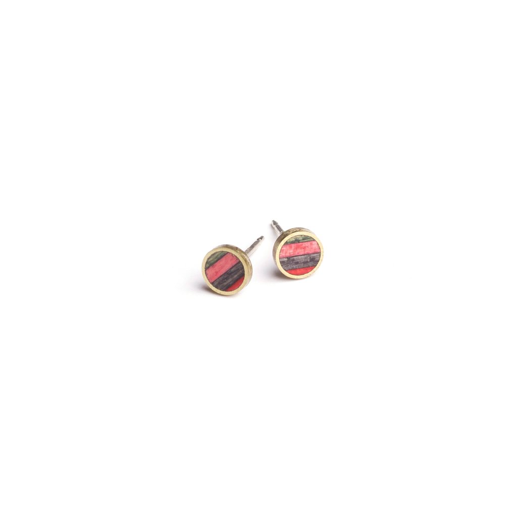 Hailey Studs | Recycled Skateboards
