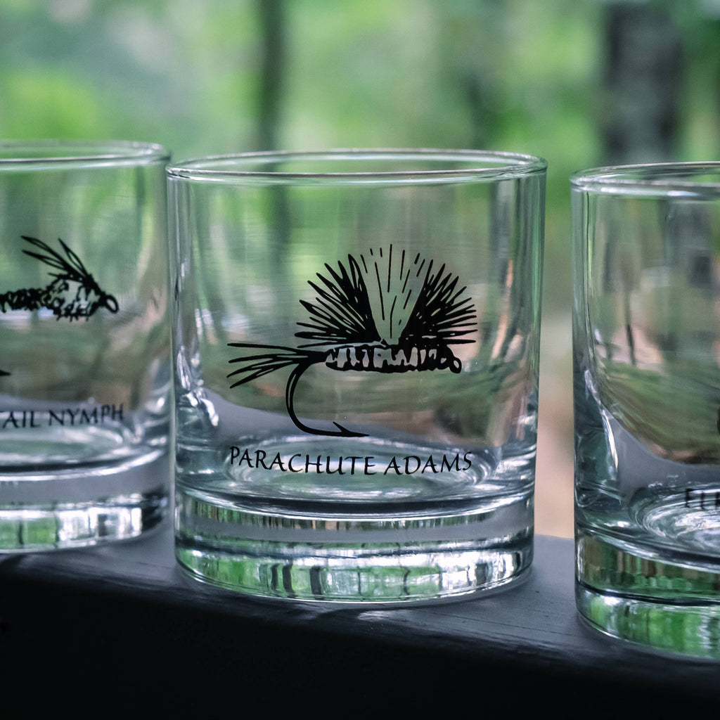 The Lake Tahoe Pint  Handblown Mountain Beer Glass Made in USA