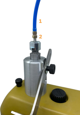 Attach the Drill Press Water Pipe 1