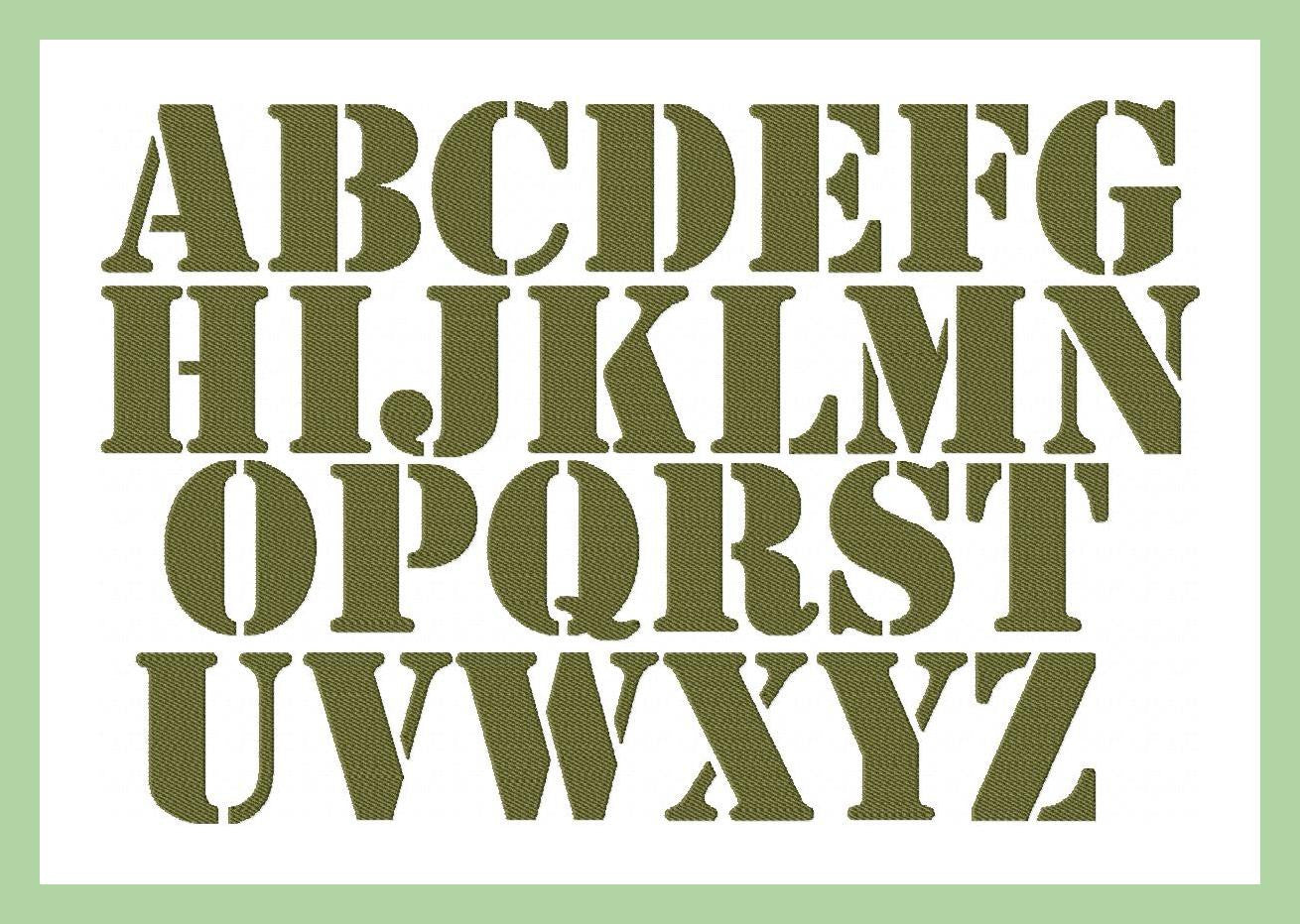 free army font download for silhouette cameo