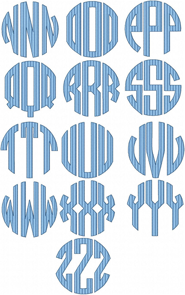  Monograms Font Styles :: Keweenaw Bay Indian Community