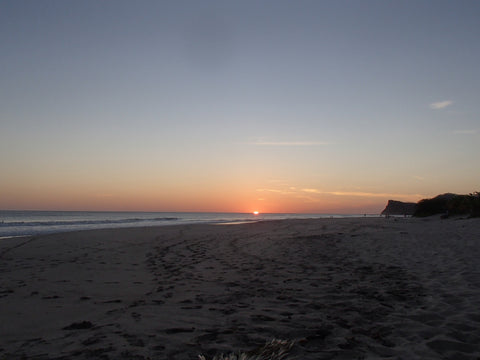 Sunset over Playa Colorados, Nicaragua. Photo: Leap of Her