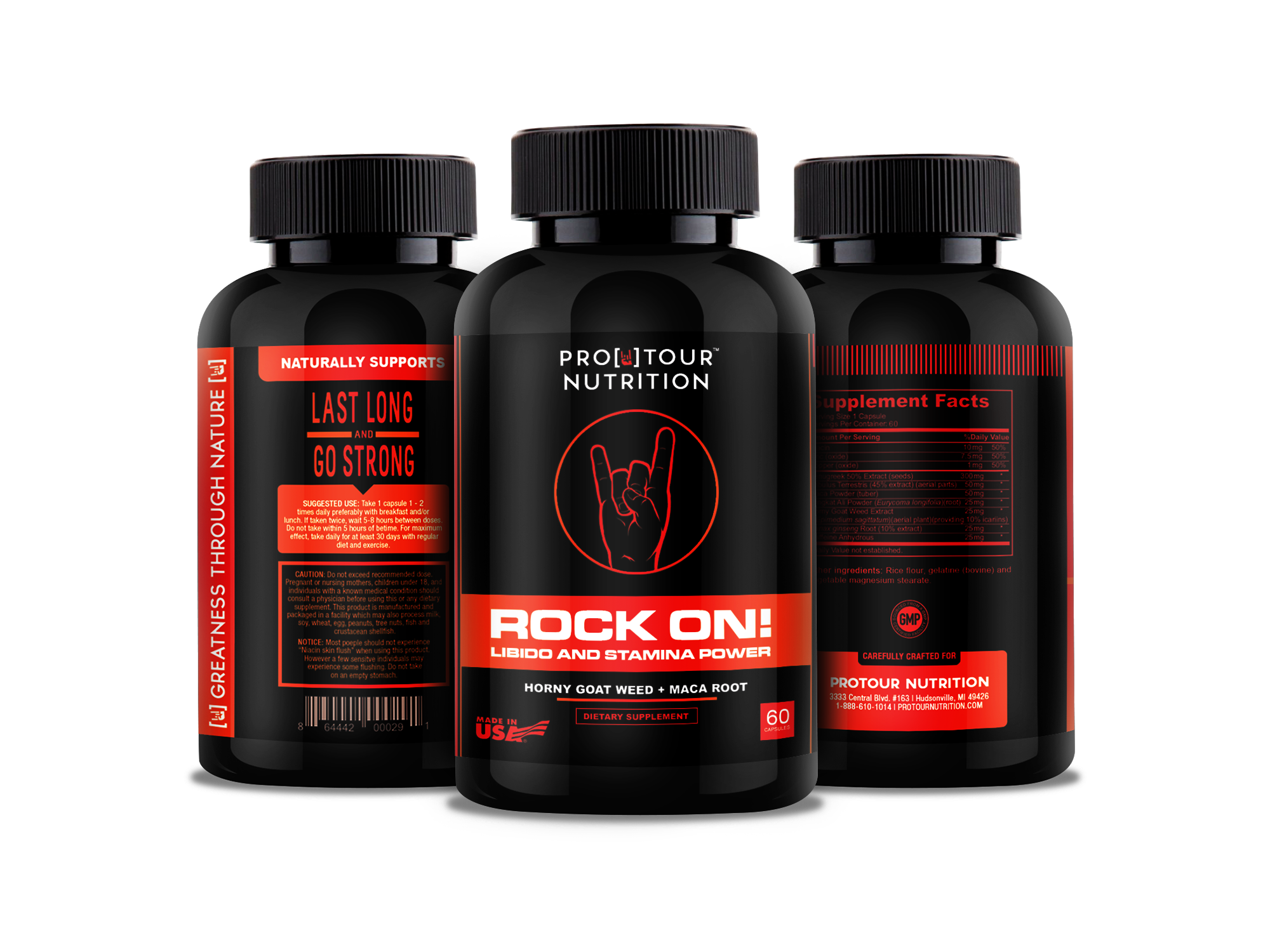 ROCK ON! Tribulus Testosterone Booster to Increase