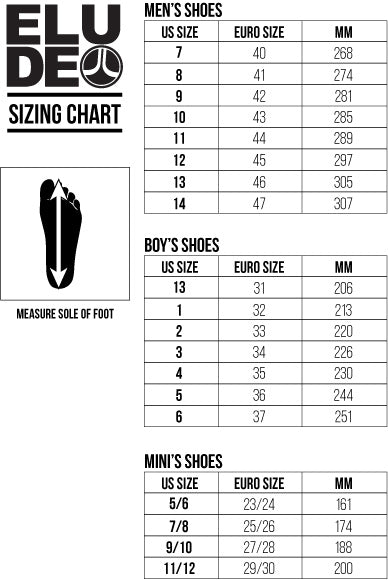 Snow Boot Size Chart