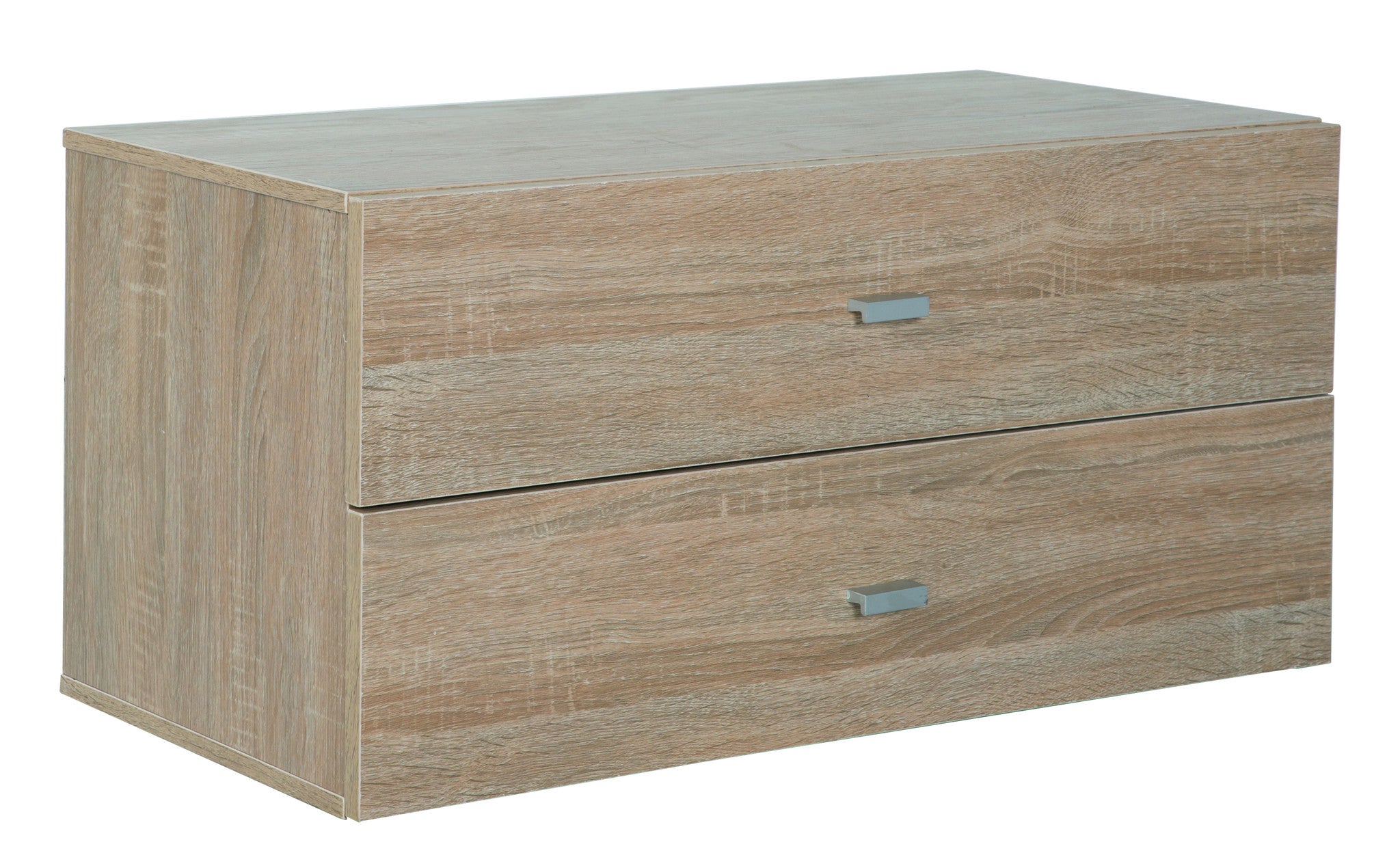 Fortuna Drawer Container With 2 Drawers Oak Sonoma Veneer
