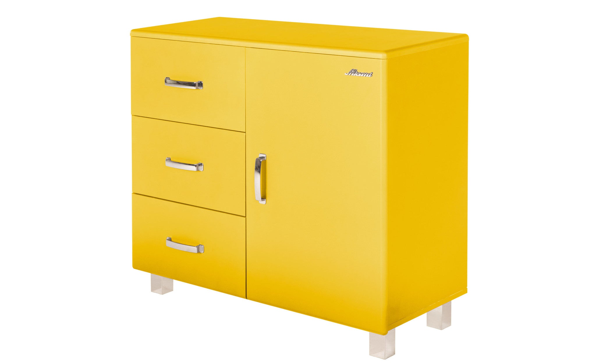 Miami Dresser With 1 Door With Soft Close And 3 Full Extension