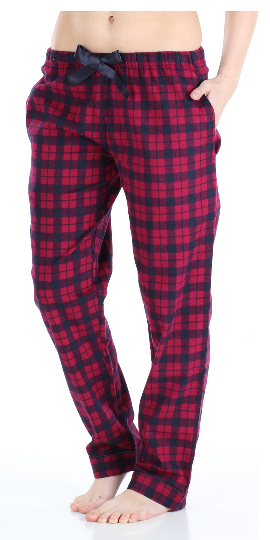 PajamaMania Women’s Cotton Flannel Pajama PJ Pants