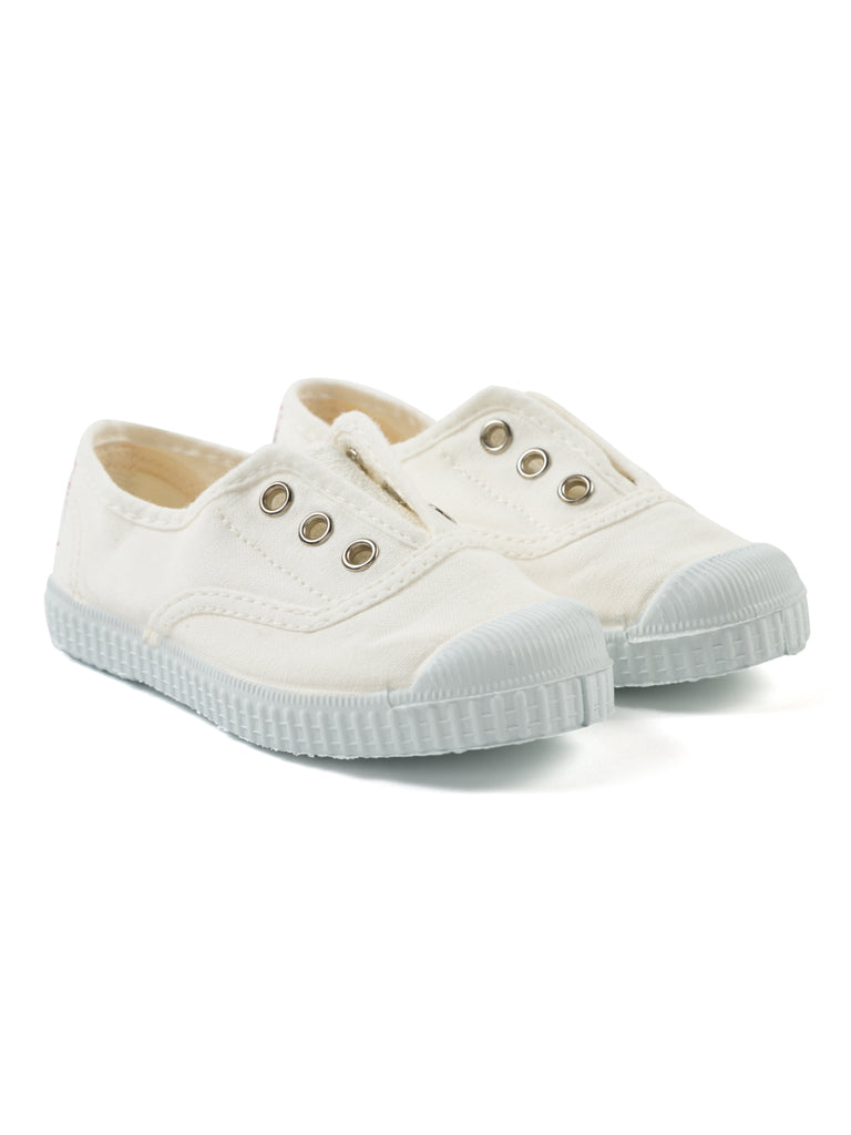 Zapatillas blancas puntera para y niña - Minis Baby&Kids shop online