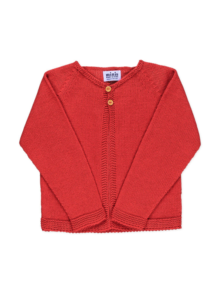 Chaqueta roja para niña - Minis - Moda niños Shop Online