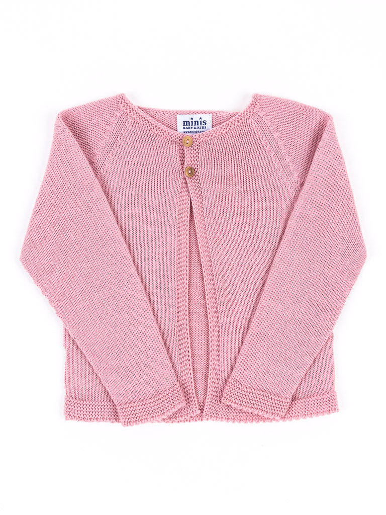 Chaqueta rosa palo - Niña - Minis Baby&Kids