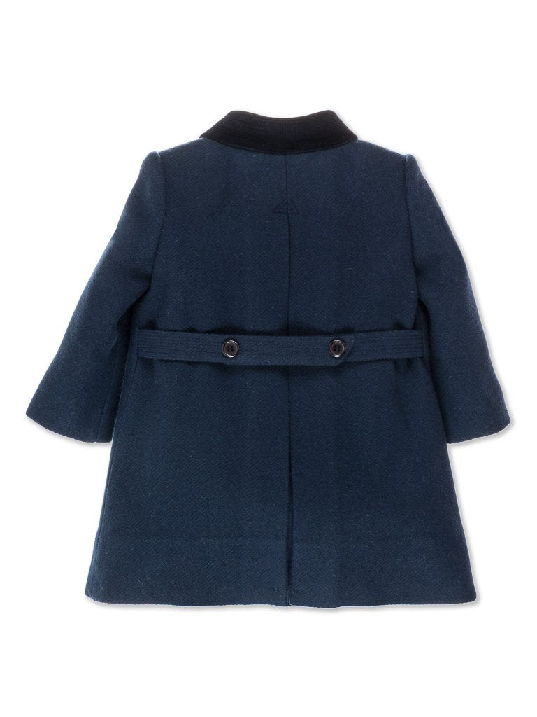Siempre oriental pase a ver Abrigo inglés azul marino - Minis Baby&Kids shop online