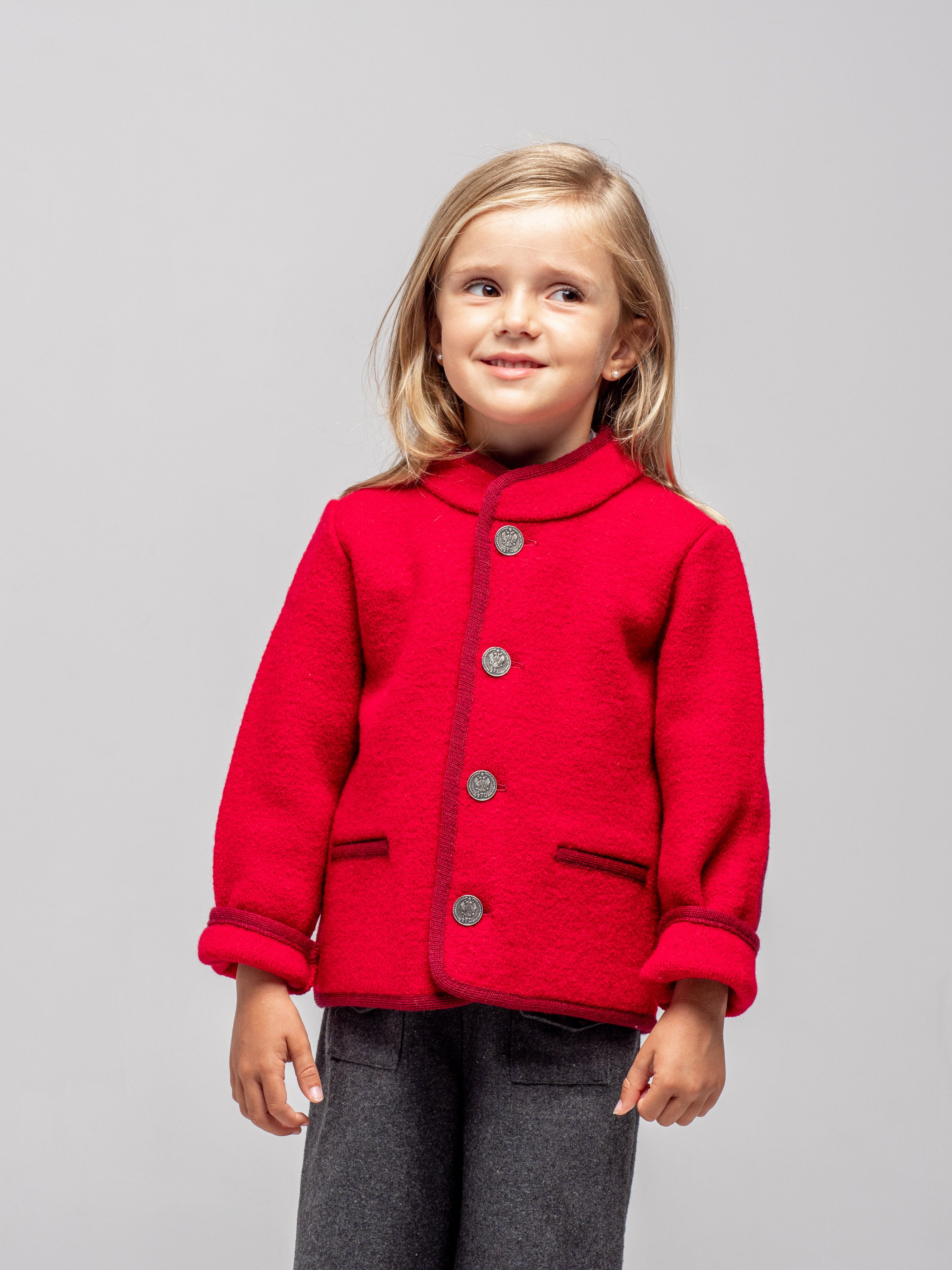 Chaqueta roja austriaca – Minis Baby&Kids