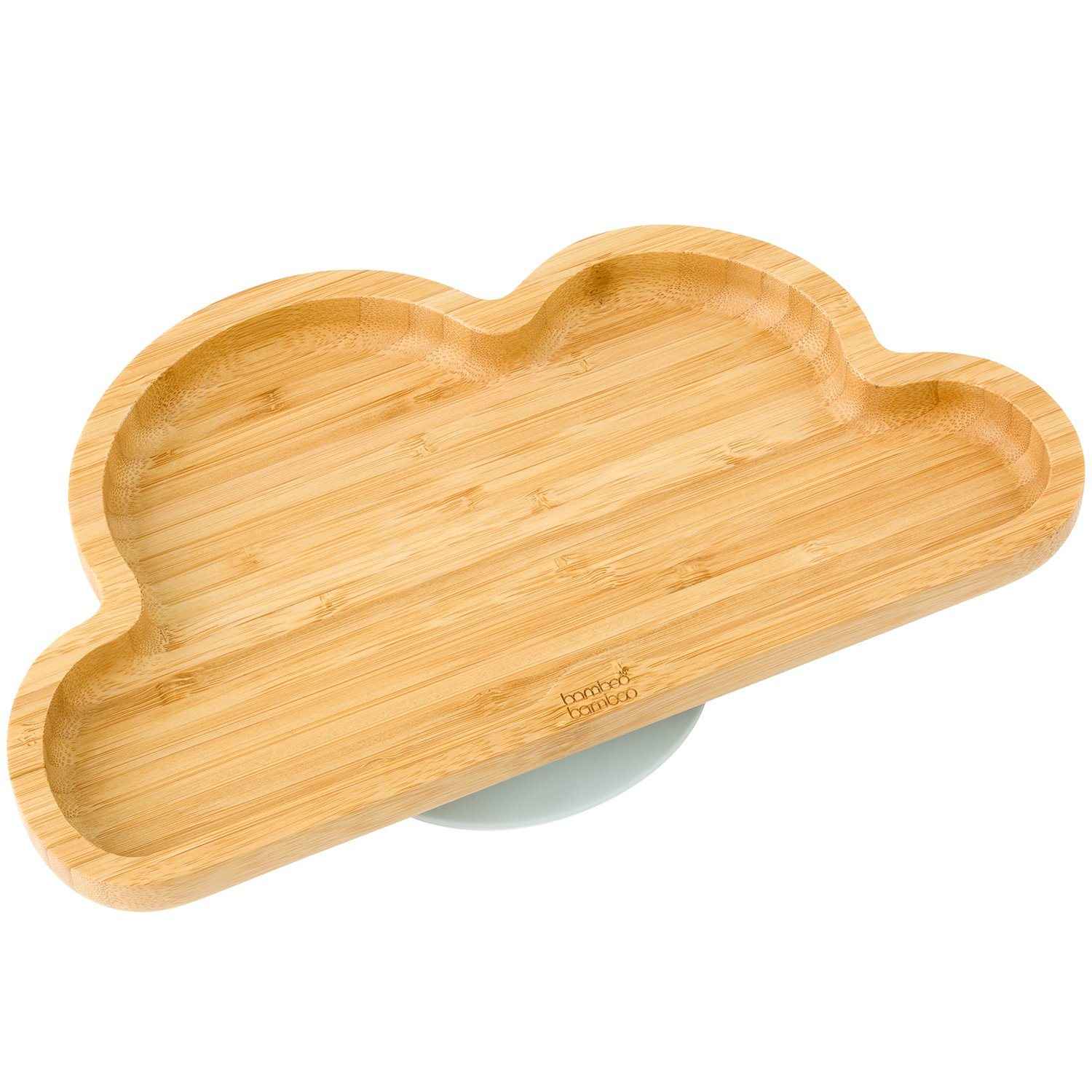 Bamboo Cloud Suction Plate Bamboo Bamboo bamboo bamboo