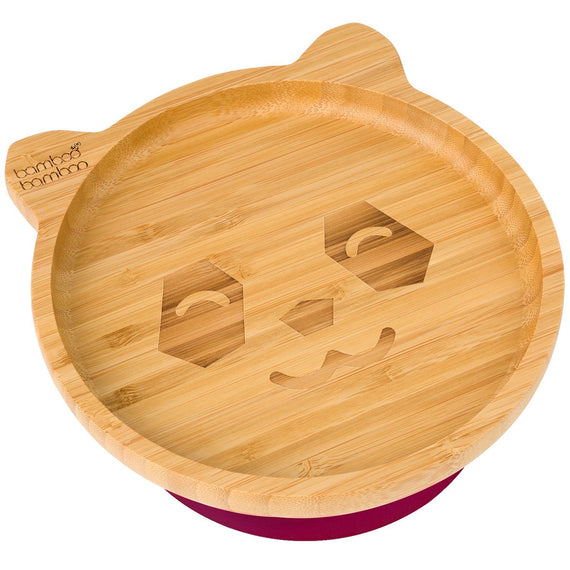 Bamboo Big Panda Suction Plate Bamboo Bamboo