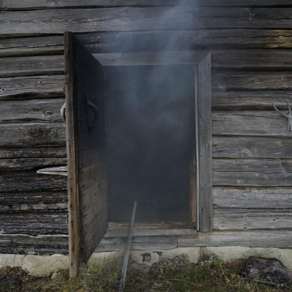 Smoke sauna in Finland