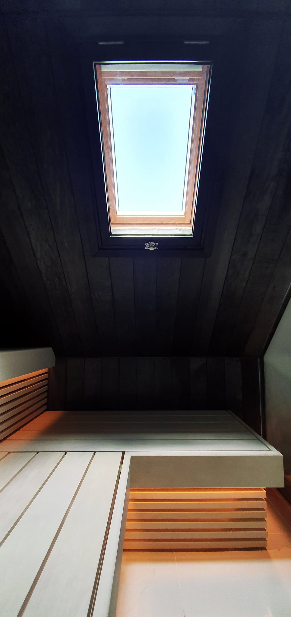 Bespoke loft sauna installation, Beaconsfield: Buckinghamshire