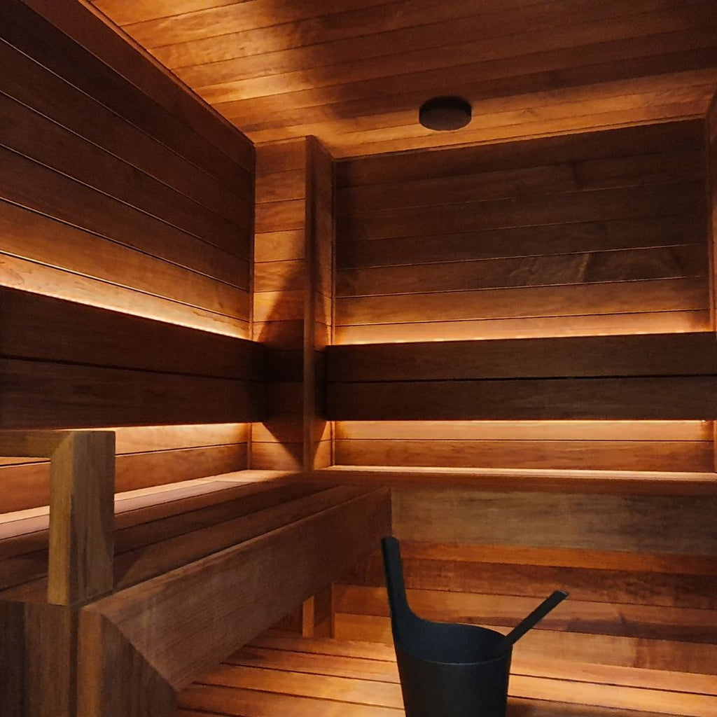 Sauna Wood Corner Mouldings