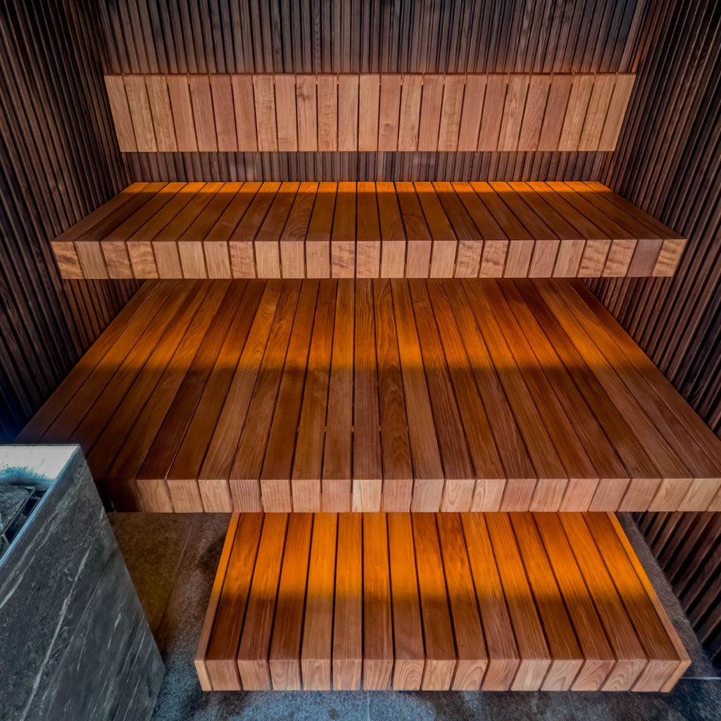 Bespoke indoor sauna installation - Finnmark Sauna