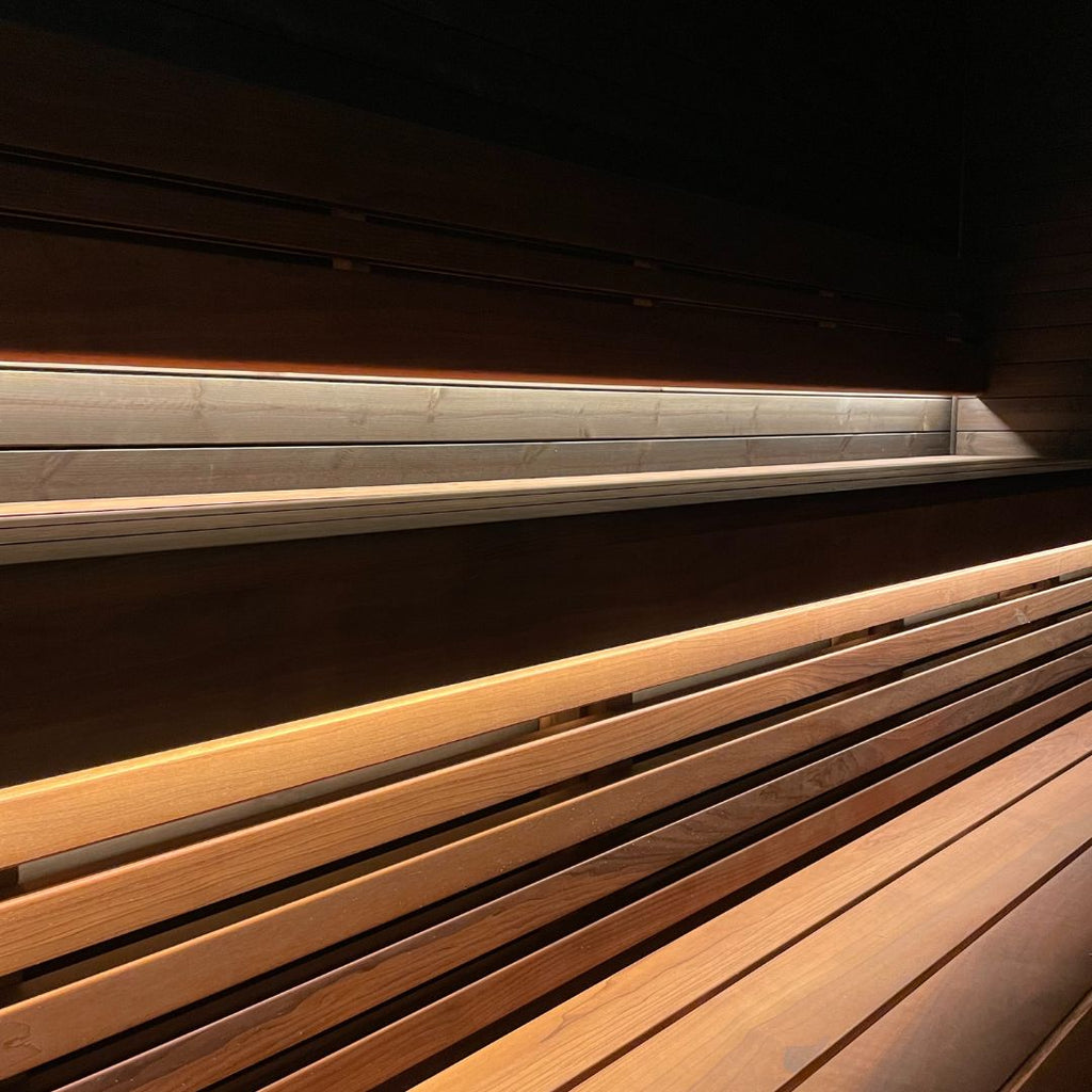 SAAS Highline Viiva Sauna Lighting Strips - Finnmark Sauna