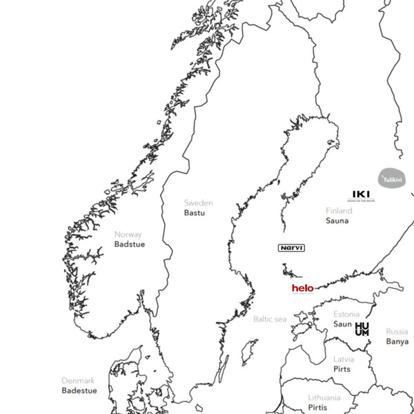 Location of Finnmark's Sauna Heater Suppliers
