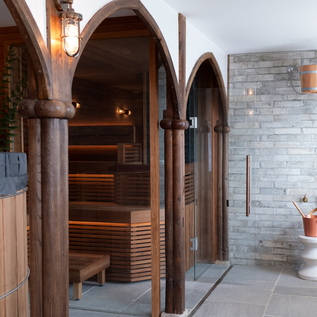 Luxury Sauna Installation With a Cold Plunge Pool