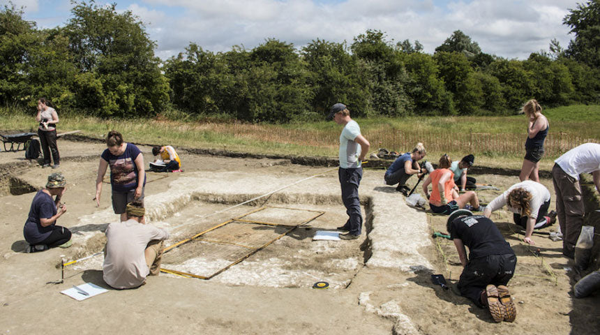 Sweat Lodge Marden henge in Wiltshire