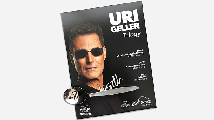 Image result for Uri Geller Trilogy by Uri Geller and Masters of Magic