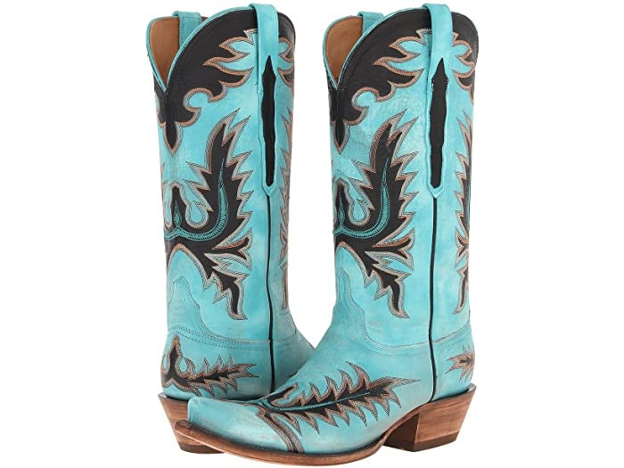 lucchese turquoise boots