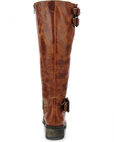 womens cognac tall boots