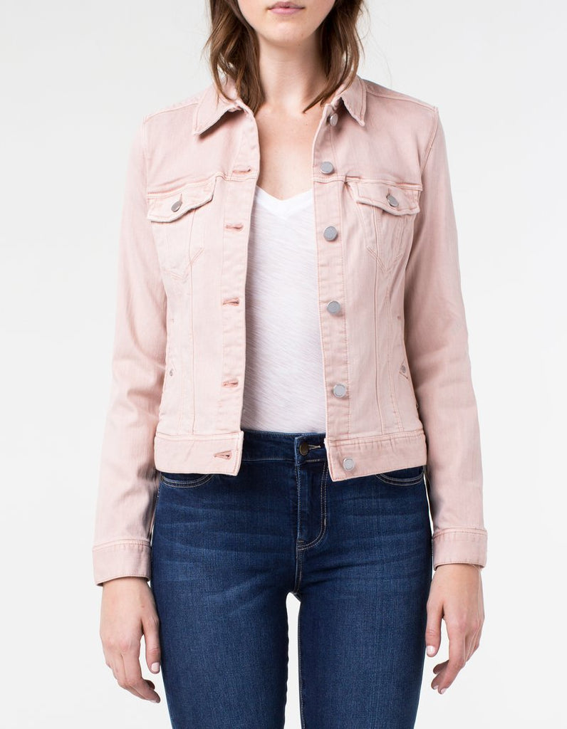 blush jean jacket