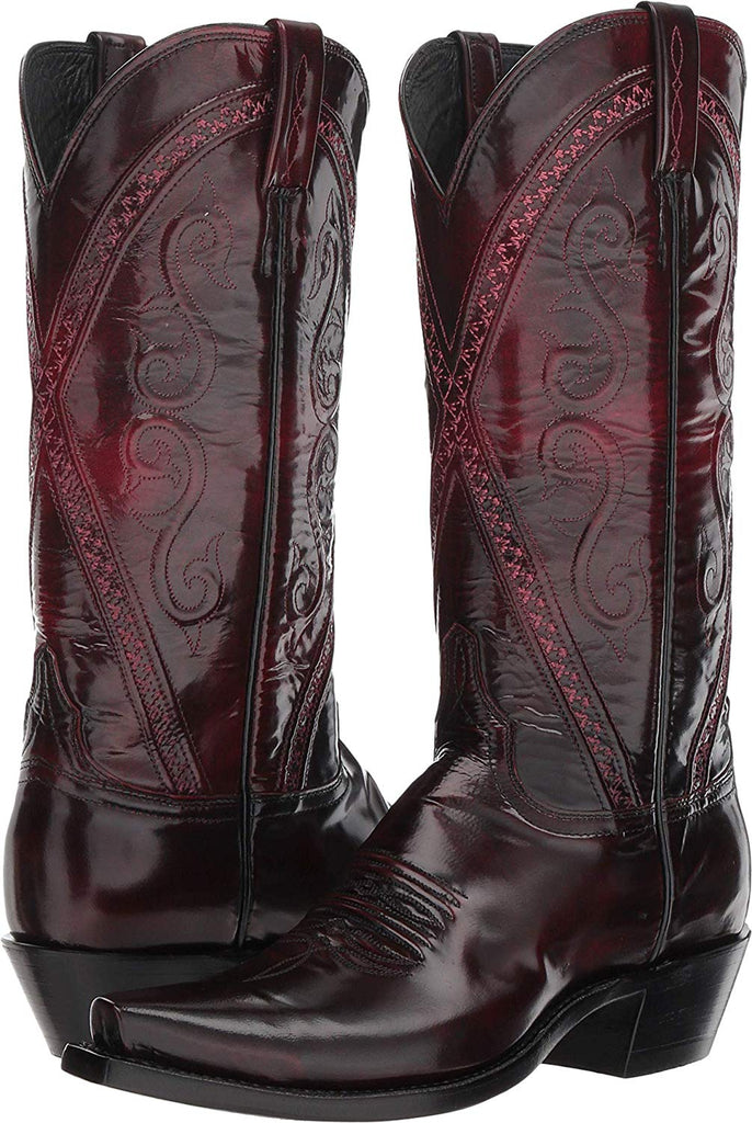 lucchese black boots