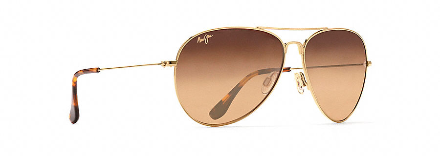 Maui Jim Mavericks Sunglasses in Gold with HCL Bronze Lens – Saratoga  Saddlery & International Boutiques