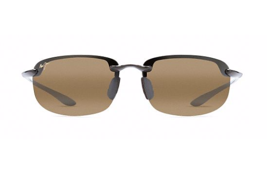 Maui Jim Ho'okipa Sunglasses in Gloss Black with HCL Bronze Lens ...