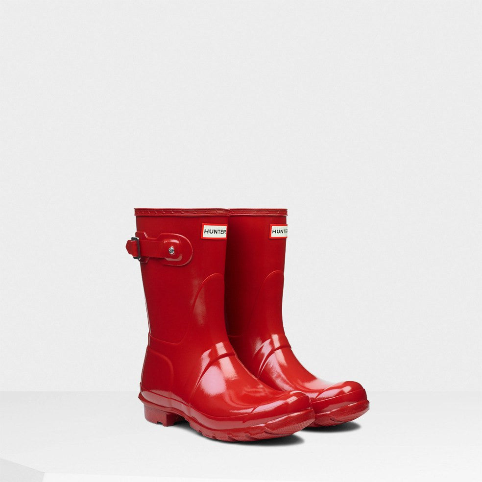 Hunter Original Short Rain Boots - Red – Saratoga Saddlery & International Boutiques