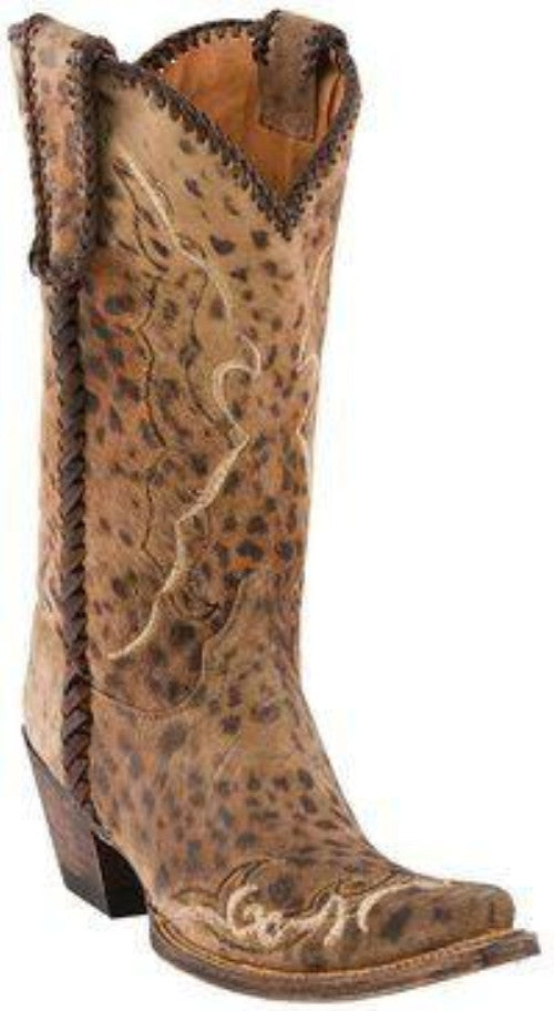 animal print western boots