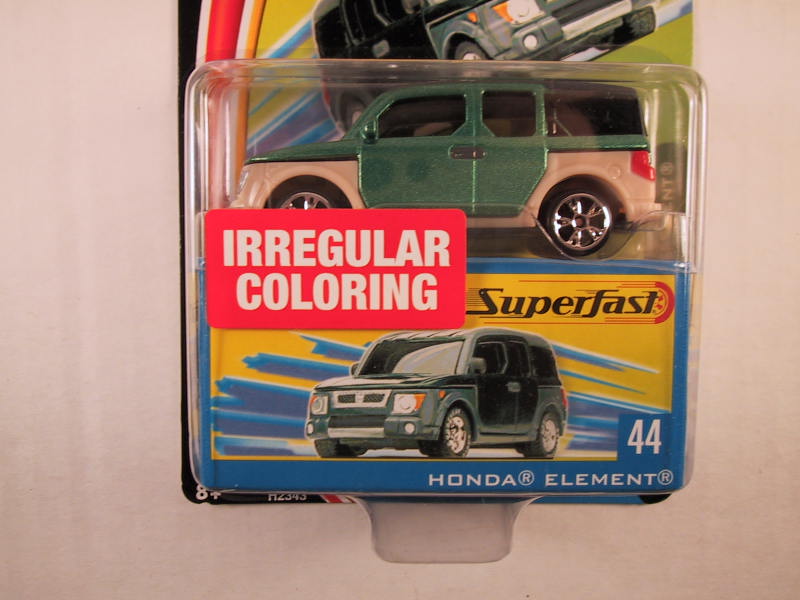 matchbox honda element