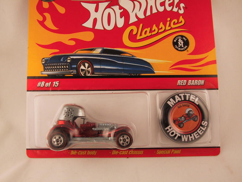 red baron hot wheels car