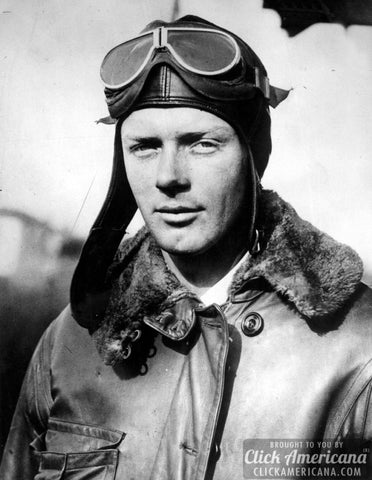 Picture Of Charles Augustus Lindbergh Aviator