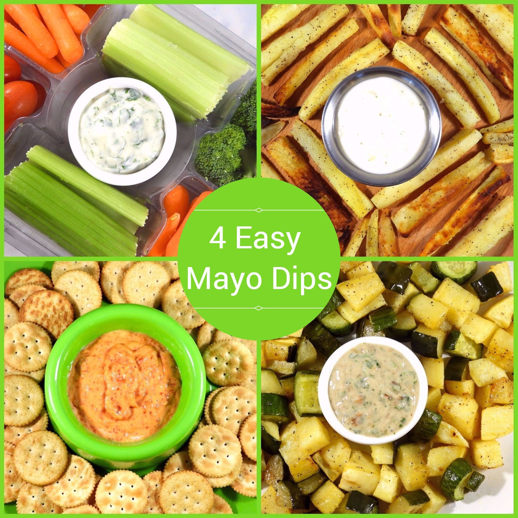 4 Easy Vegan Mayo Dips In 5 Minutes! – NUCO Online Store