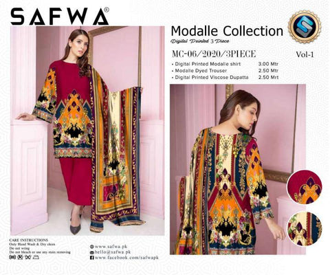 Safwa Modalle 3-piece Winter Collection 2019 Safwa | Dresses | Dress Design | Pakistani Dresses | Kurt