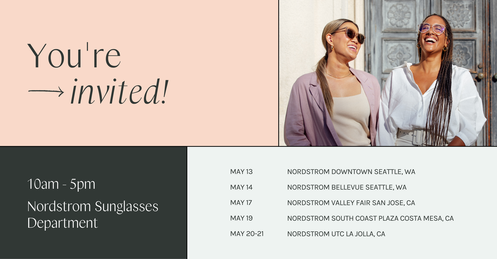 Mohala X Nordstrom West Coast Tour