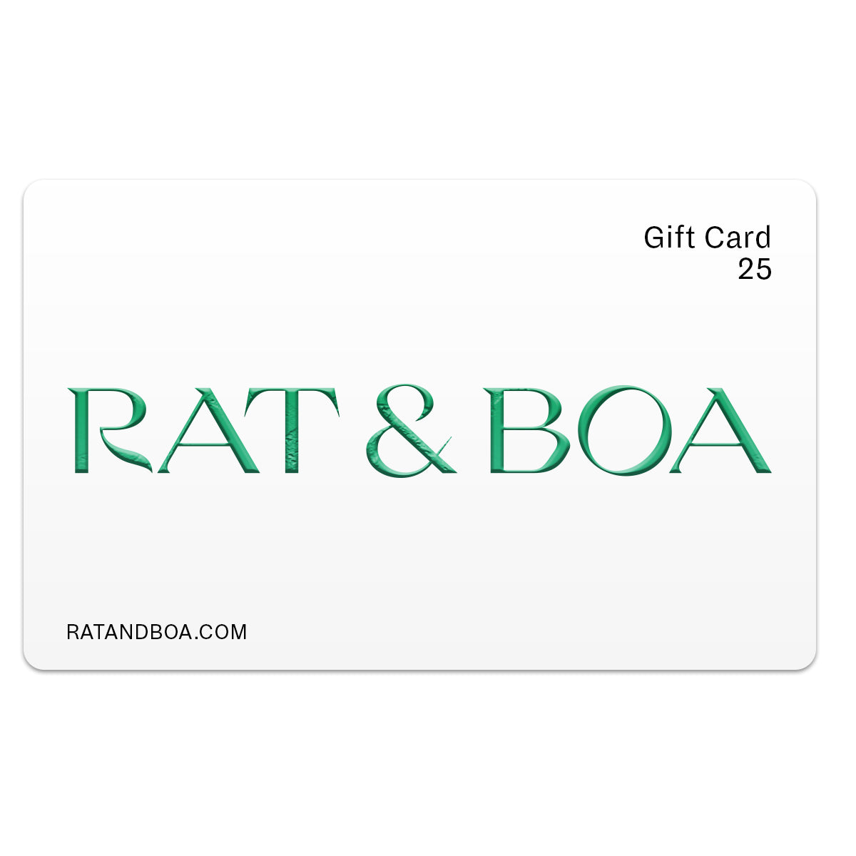 Buy $25  Gift Card Card - Free with purchase of $250 or more  (card25)