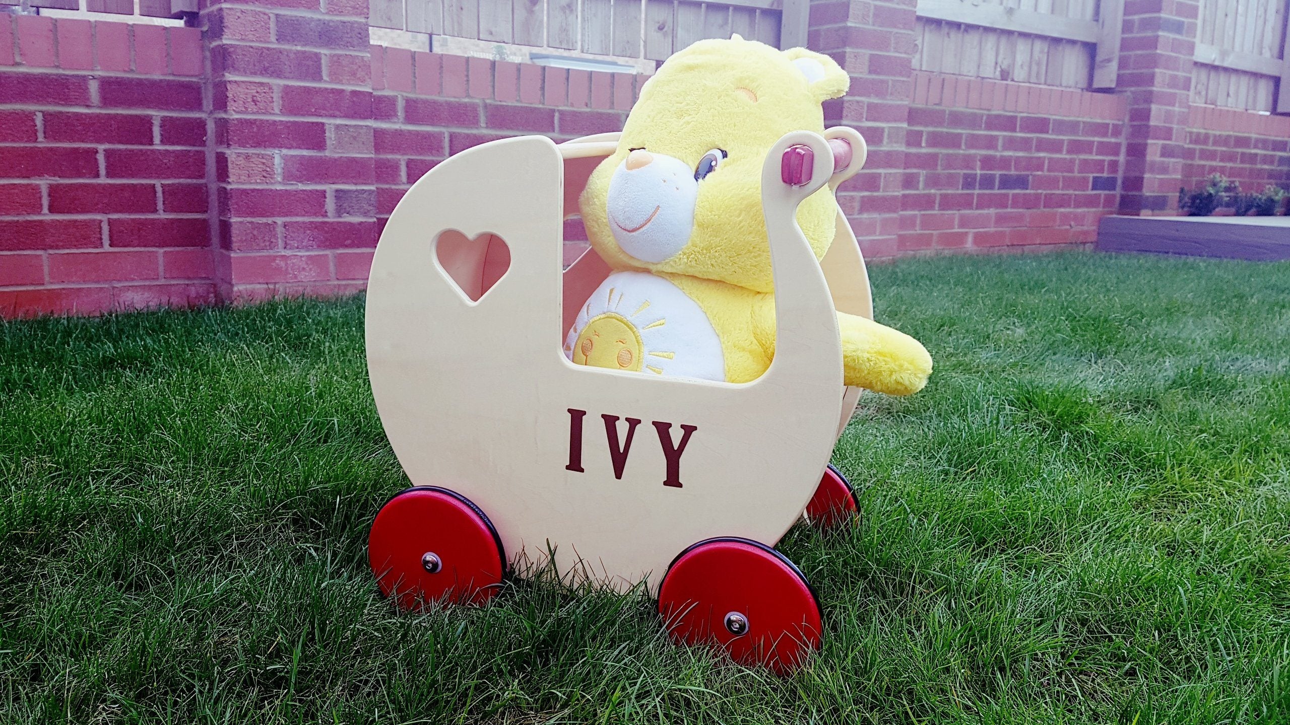 personalised toy pram