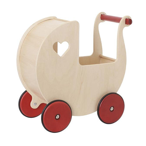 wooden dolls pram 12 months